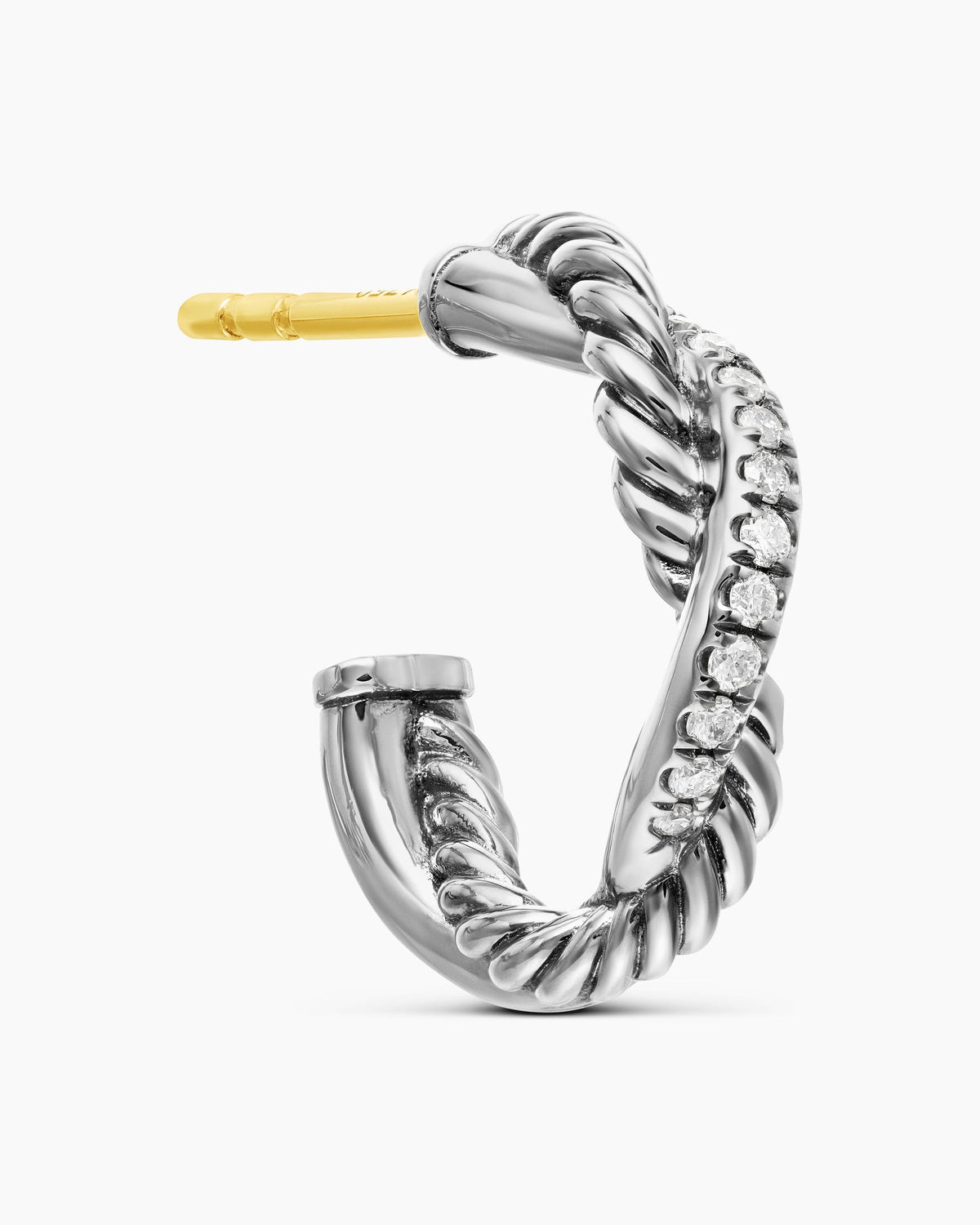 David Yurman Petite Infinity Huggie Hoop Earrings David Yurman Women’s