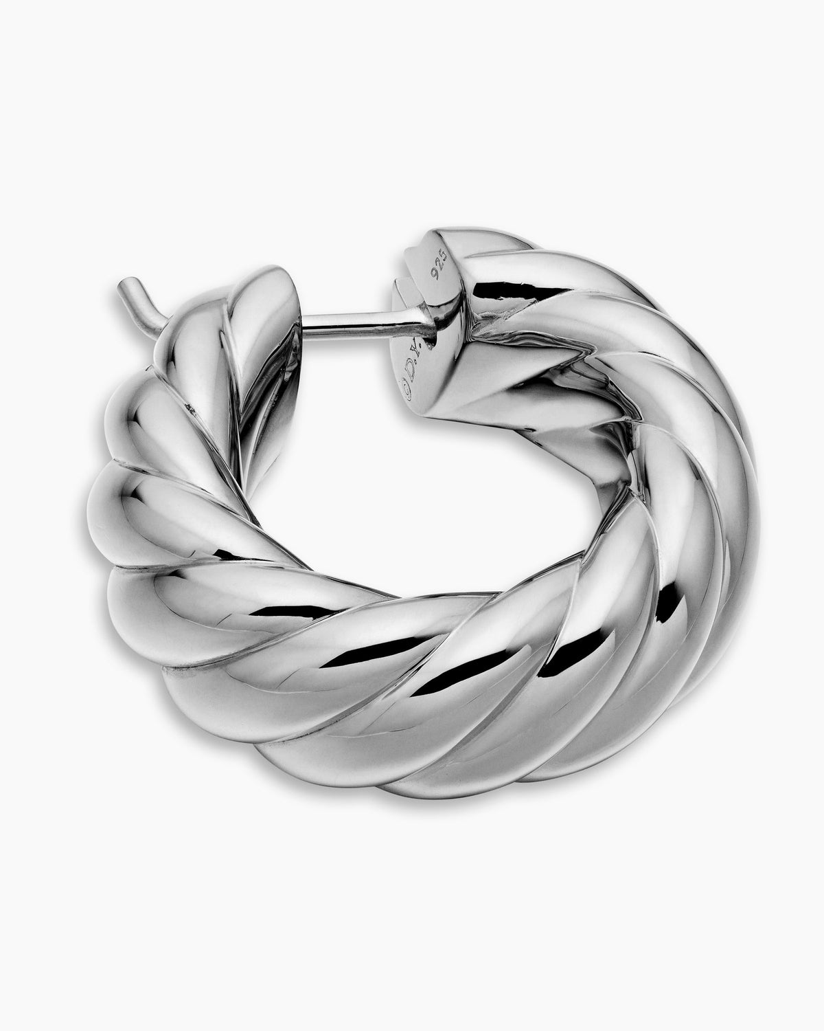 David Yurman Sculpted Cable Hoop Earrings David Yurman Women’s