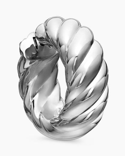 David Yurman Sculpted Cable Hoop Earrings David Yurman Women’s