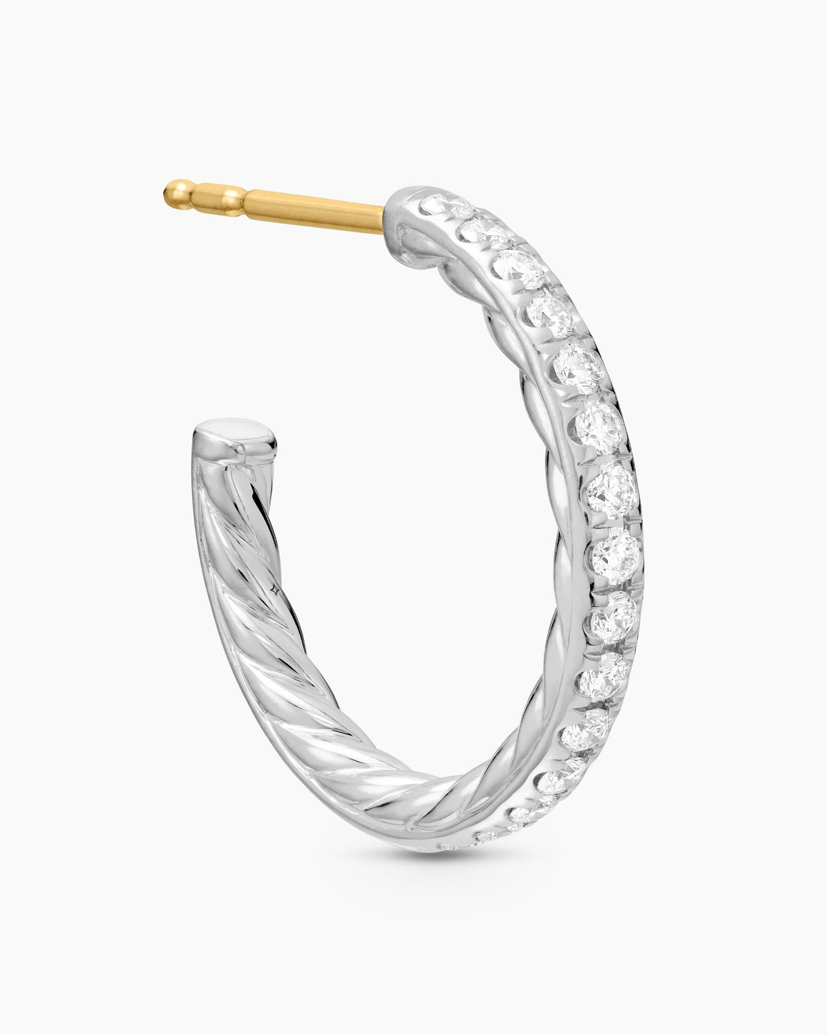 David Yurman Pavé Hoop Earrings David Yurman Women’s