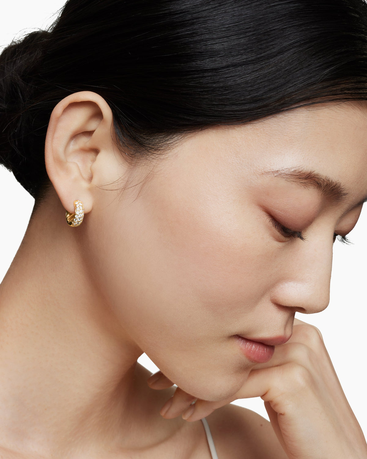 David Yurman DY Mercer Micro Hoop Earrings David Yurman Women’s