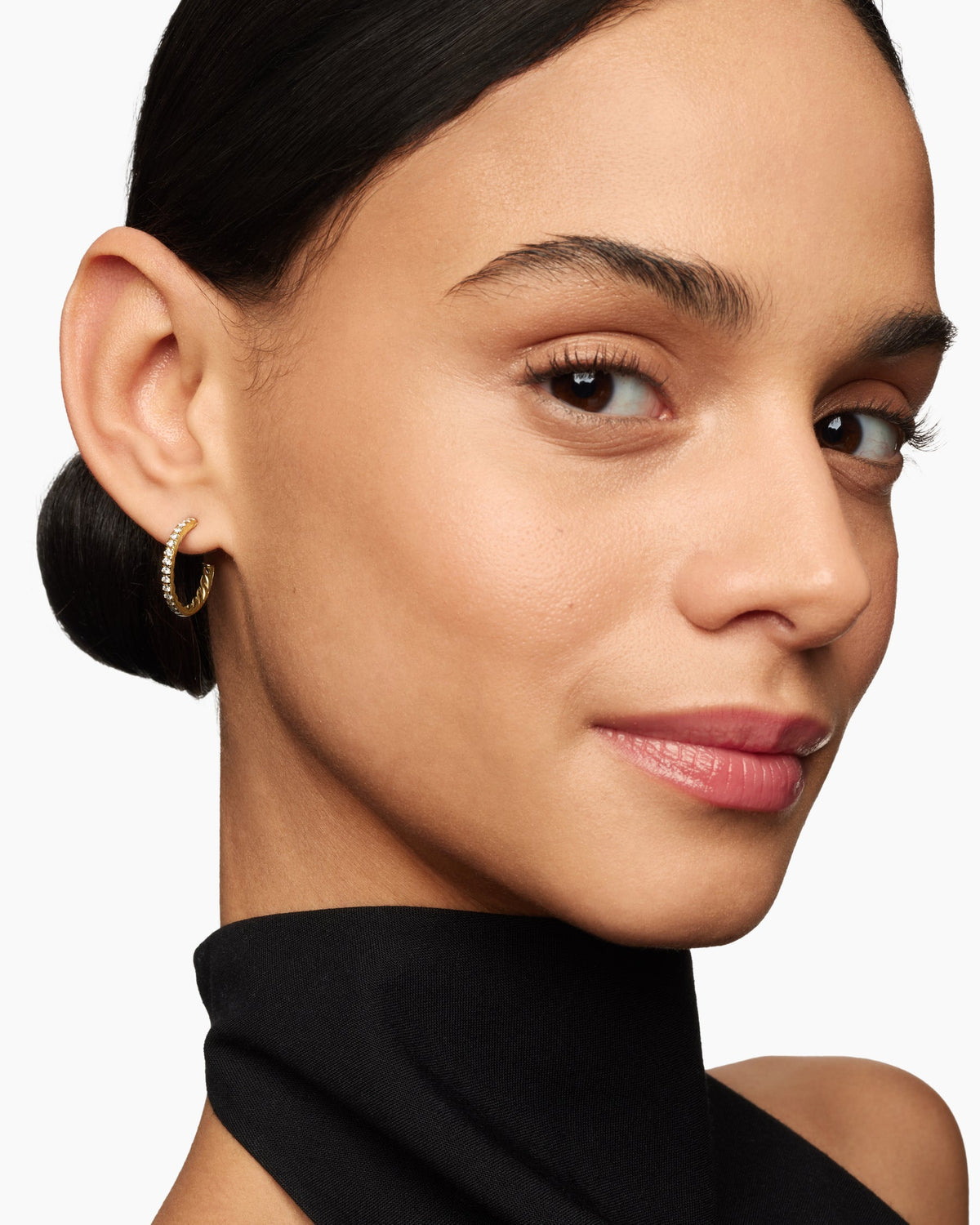 David Yurman Pavé Hoop Earrings David Yurman Women’s