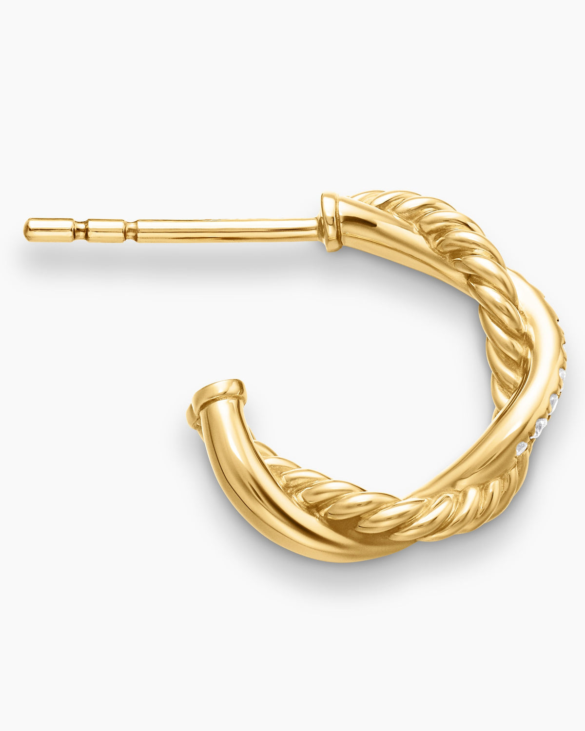 David Yurman Petite Infinity Huggie Hoop Earrings David Yurman Women’s