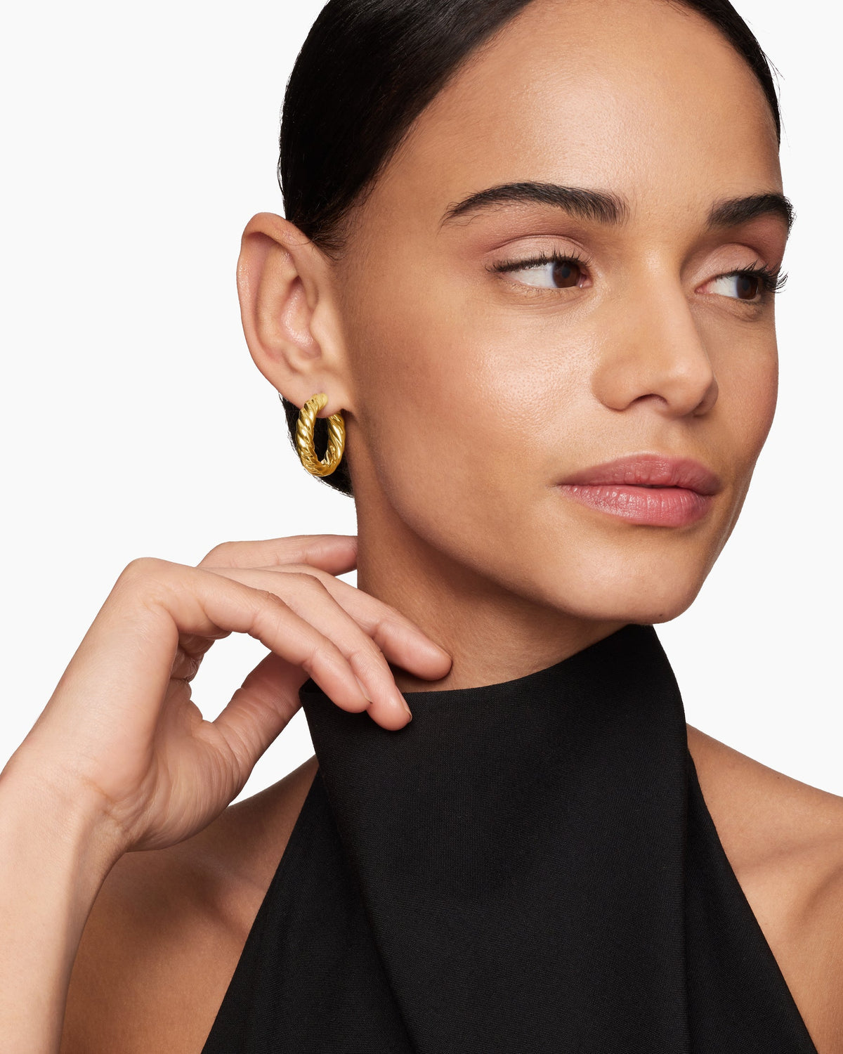 David Yurman Sculpted Cable Hoop Earrings David Yurman Women’s