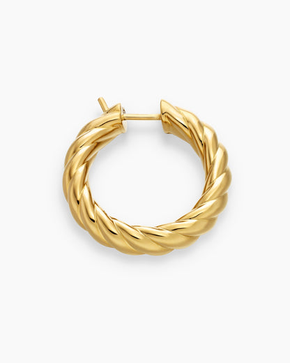 David Yurman Sculpted Cable Hoop Earrings David Yurman Women’s