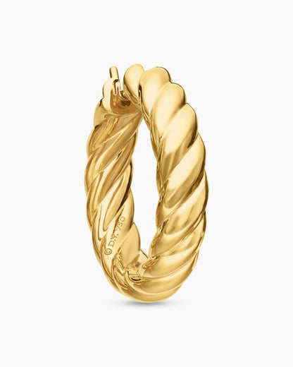 David Yurman Sculpted Cable Hoop Earrings David Yurman Women’s