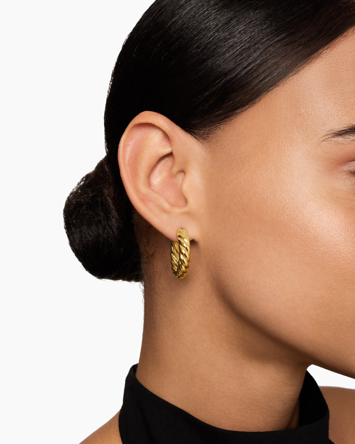 David Yurman Sculpted Cable Hoop Earrings David Yurman Women’s
