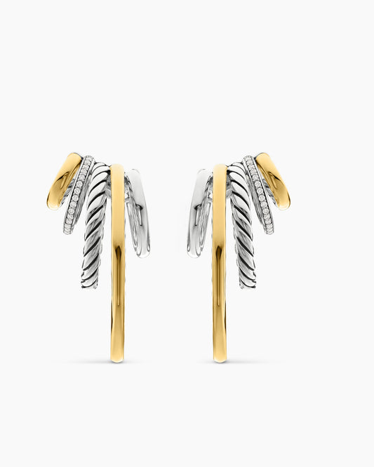 David Yurman DY Mercer Multi Hoop Earrings David Yurman Women’s