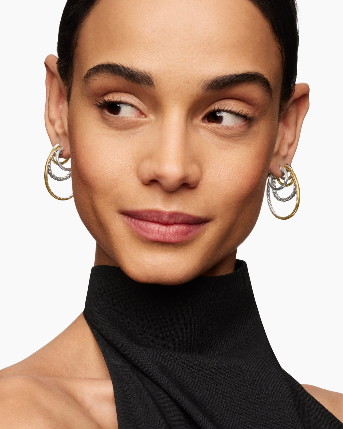 David Yurman DY Mercer Multi Hoop Earrings David Yurman Women’s