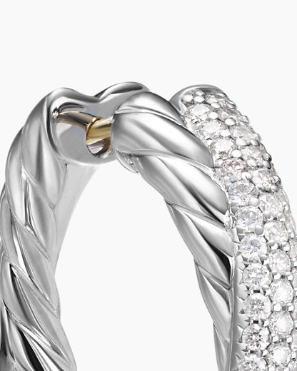 David Yurman Crossover Hoop Earrings David Yurman Women’s
