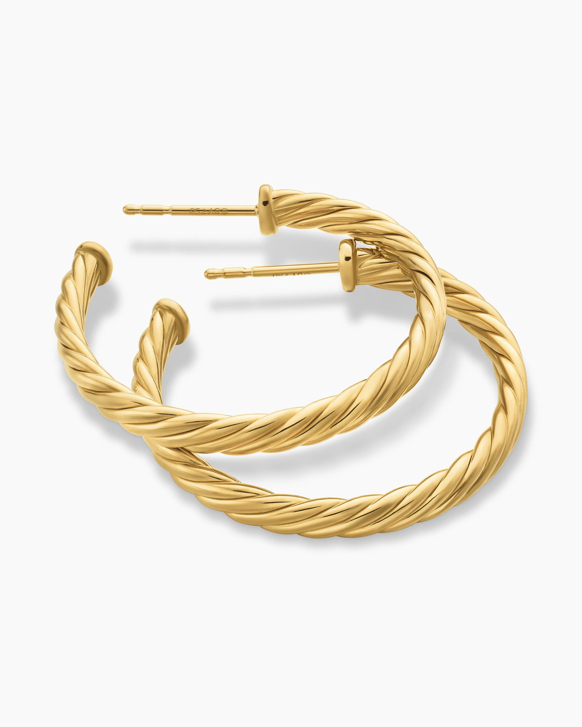 David Yurman Cablespira Hoop Earrings David Yurman Women’s