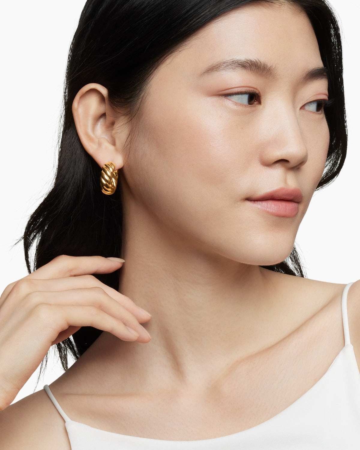 David Yurman Sculpted Cable Hoop Earrings David Yurman Women’s