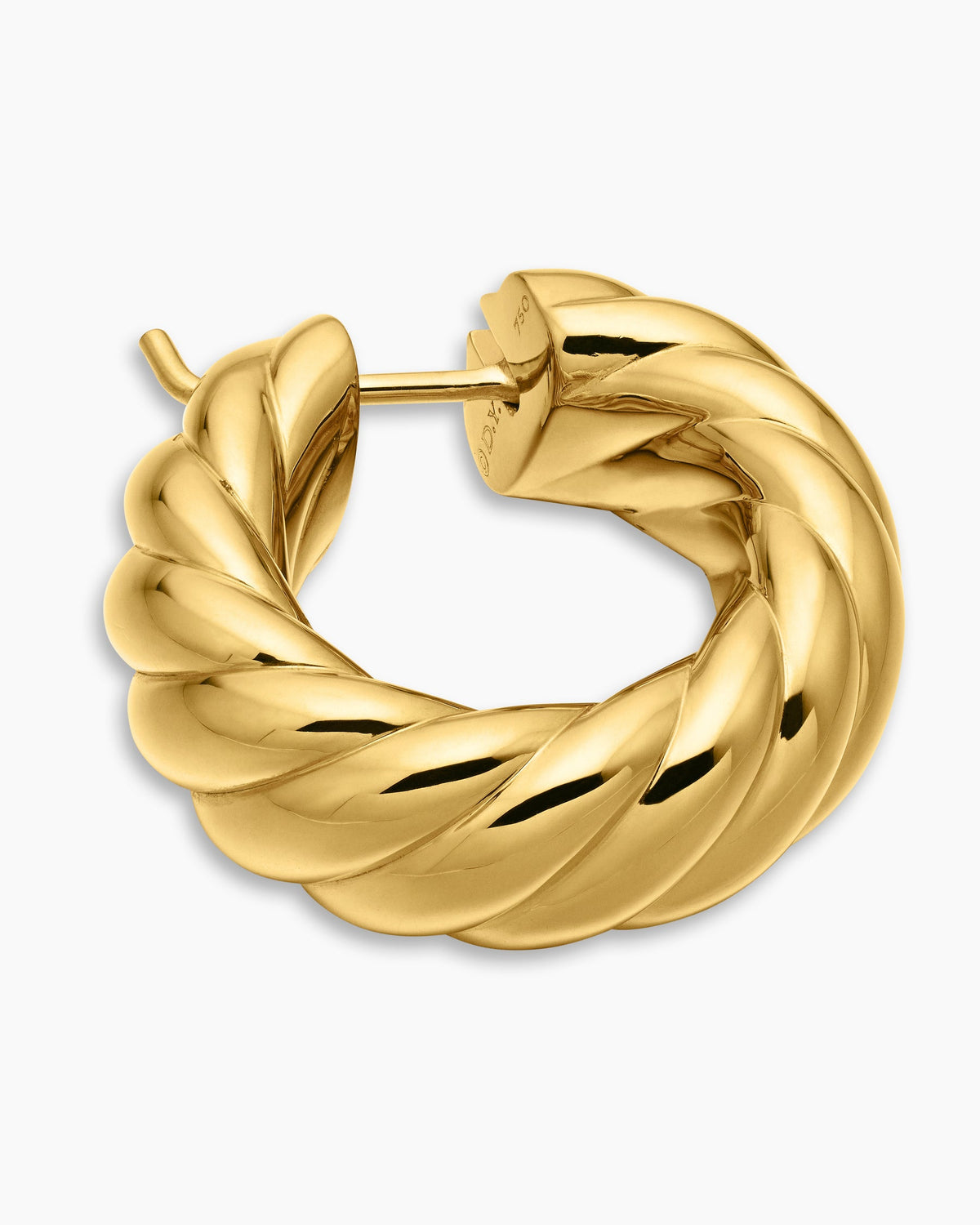David Yurman Sculpted Cable Hoop Earrings David Yurman Women’s