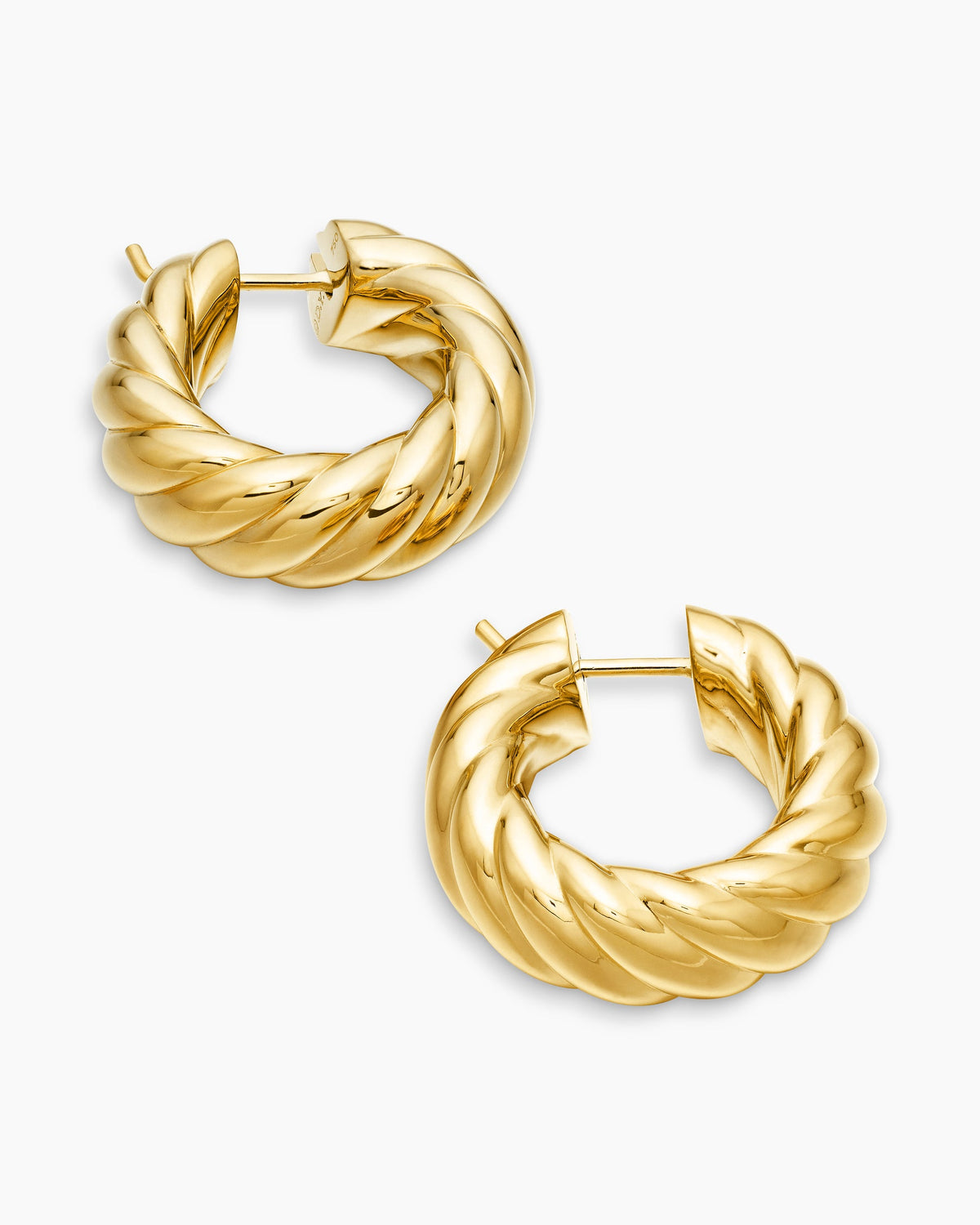 David Yurman Sculpted Cable Hoop Earrings David Yurman Women’s