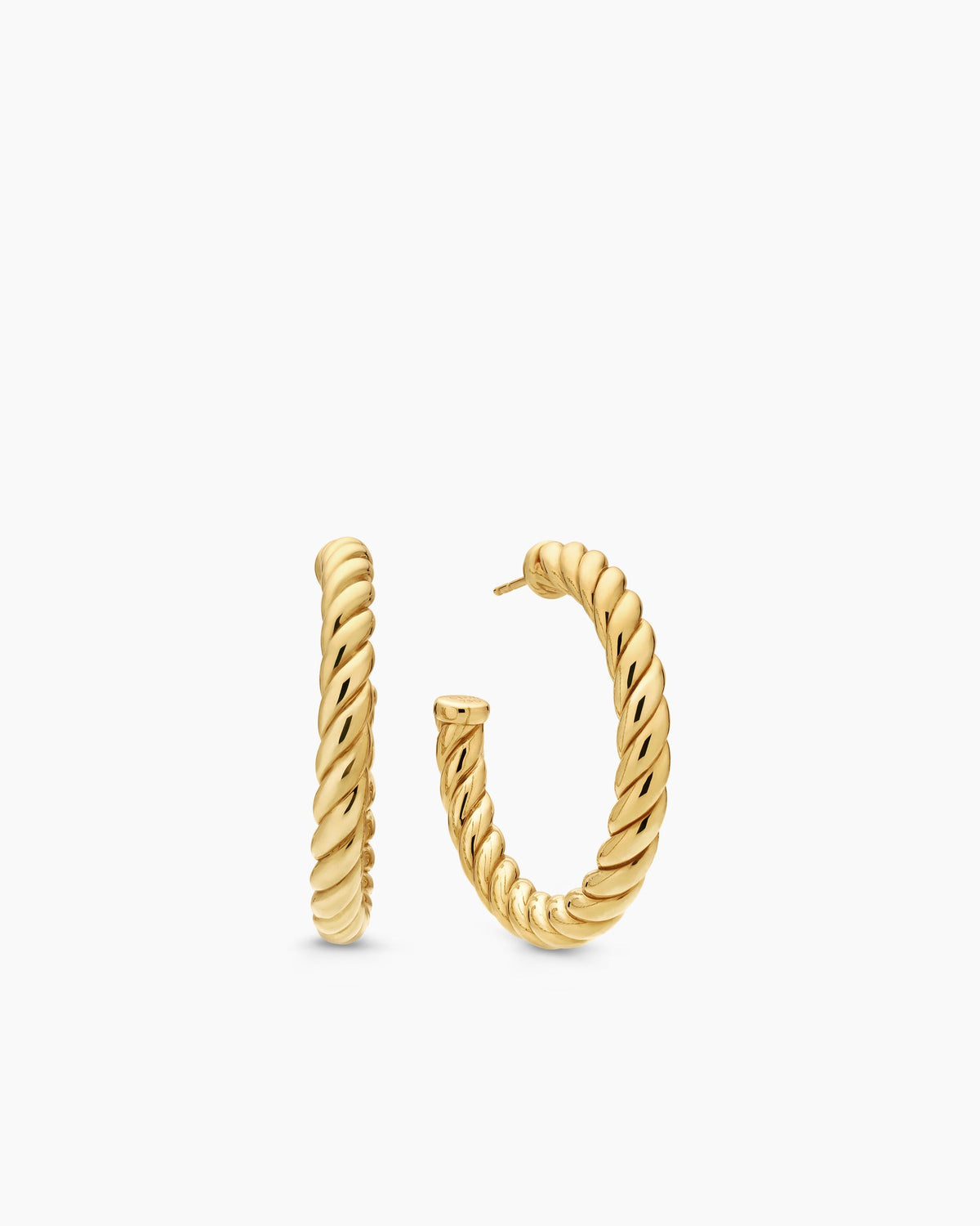 David Yurman Sculpted Cable Hoop Earrings David Yurman Women’s