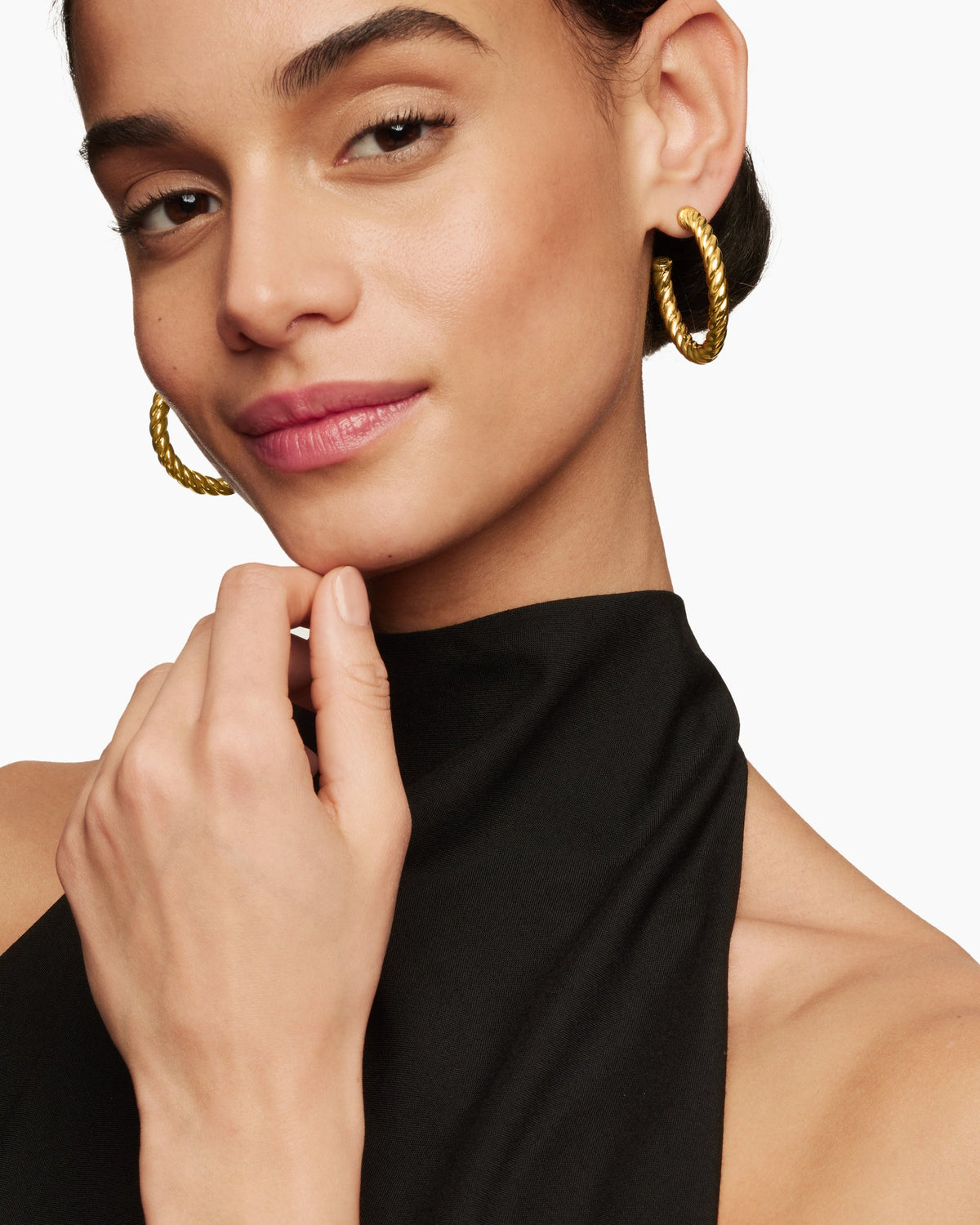 David Yurman Sculpted Cable Hoop Earrings David Yurman Women’s