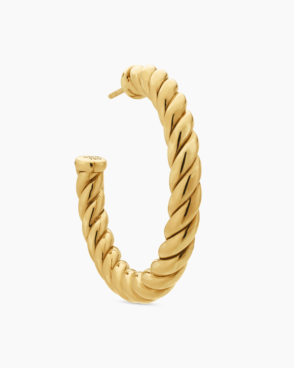 David Yurman Sculpted Cable Hoop Earrings David Yurman Women’s