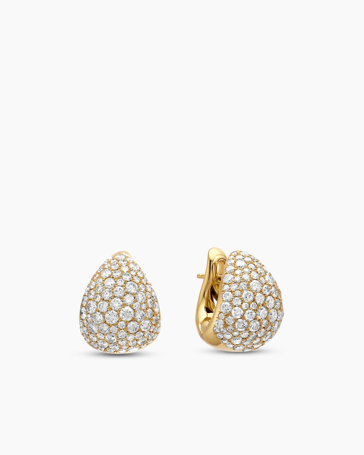 David Yurman Pear Huggie Hoop Earrings David Yurman Women’s
