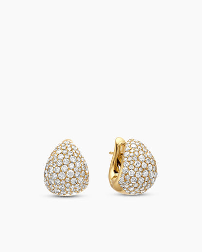 David Yurman Pear Huggie Hoop Earrings David Yurman Women’s