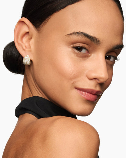 David Yurman Pear Huggie Hoop Earrings David Yurman Women’s