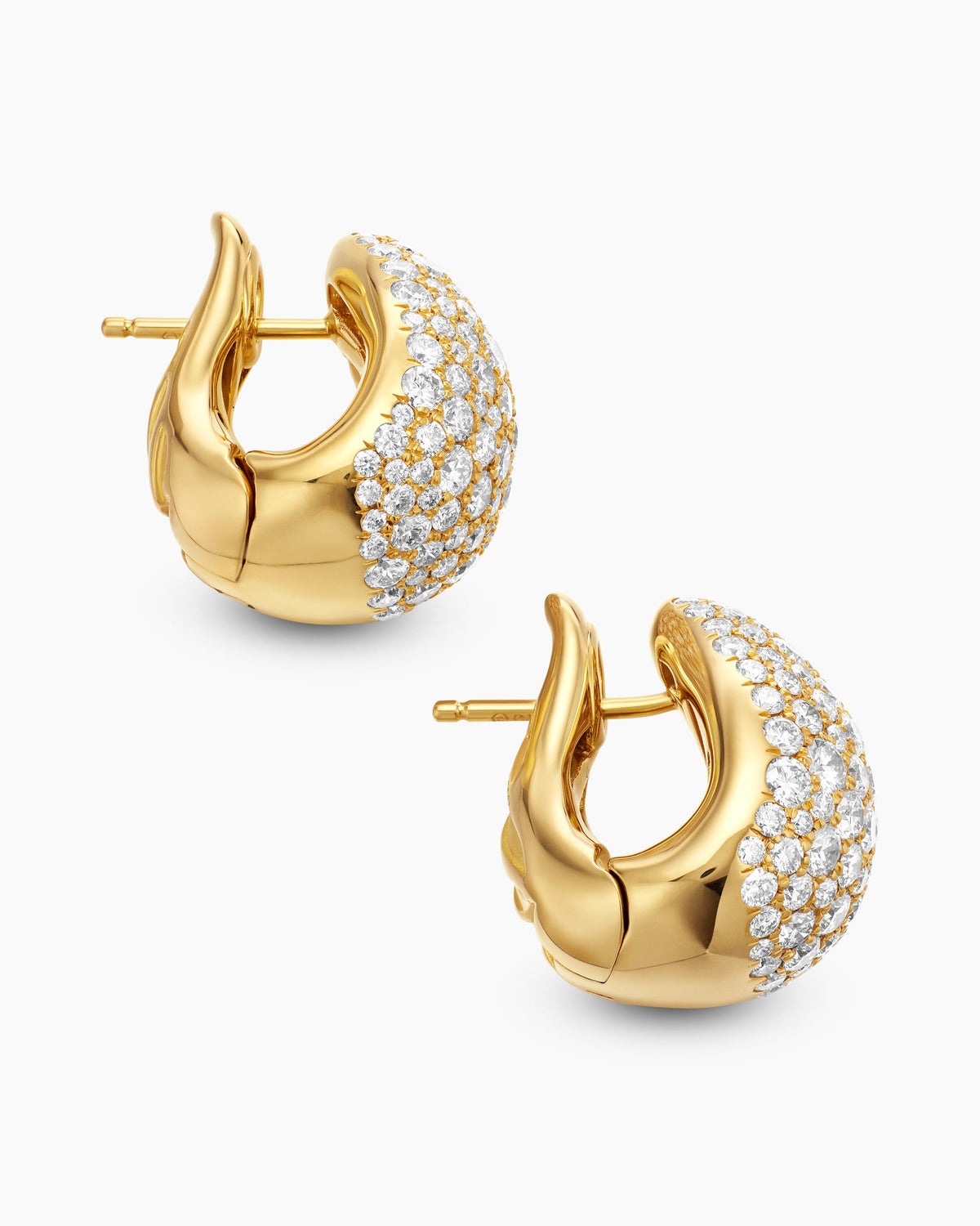 David Yurman Pear Huggie Hoop Earrings David Yurman Women’s
