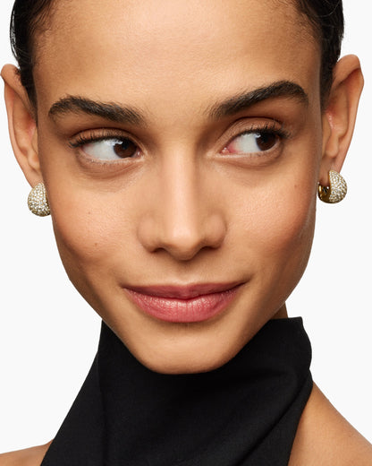 David Yurman Pear Huggie Hoop Earrings David Yurman Women’s
