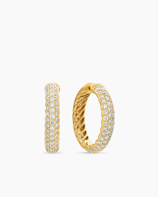David Yurman DY Mercer Hoop Earrings David Yurman Women’s