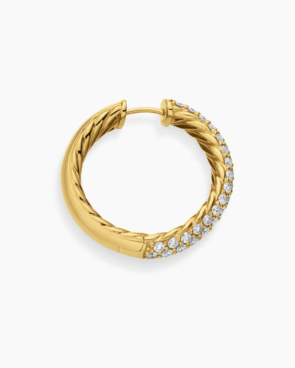 David Yurman DY Mercer Hoop Earrings David Yurman Women’s