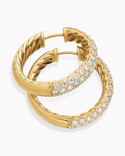 David Yurman DY Mercer Hoop Earrings David Yurman Women’s