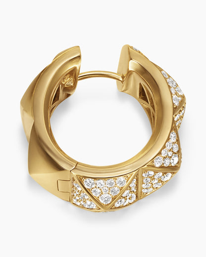 David Yurman Pyramid Hoop Earrings David Yurman Women’s