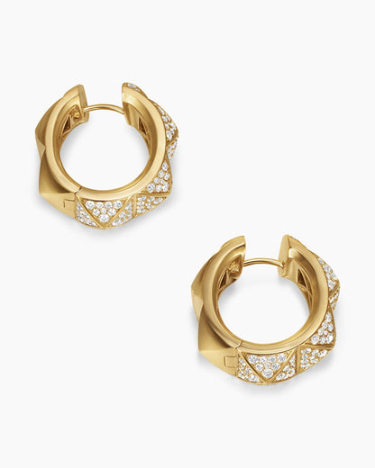 David Yurman Pyramid Hoop Earrings David Yurman Women’s