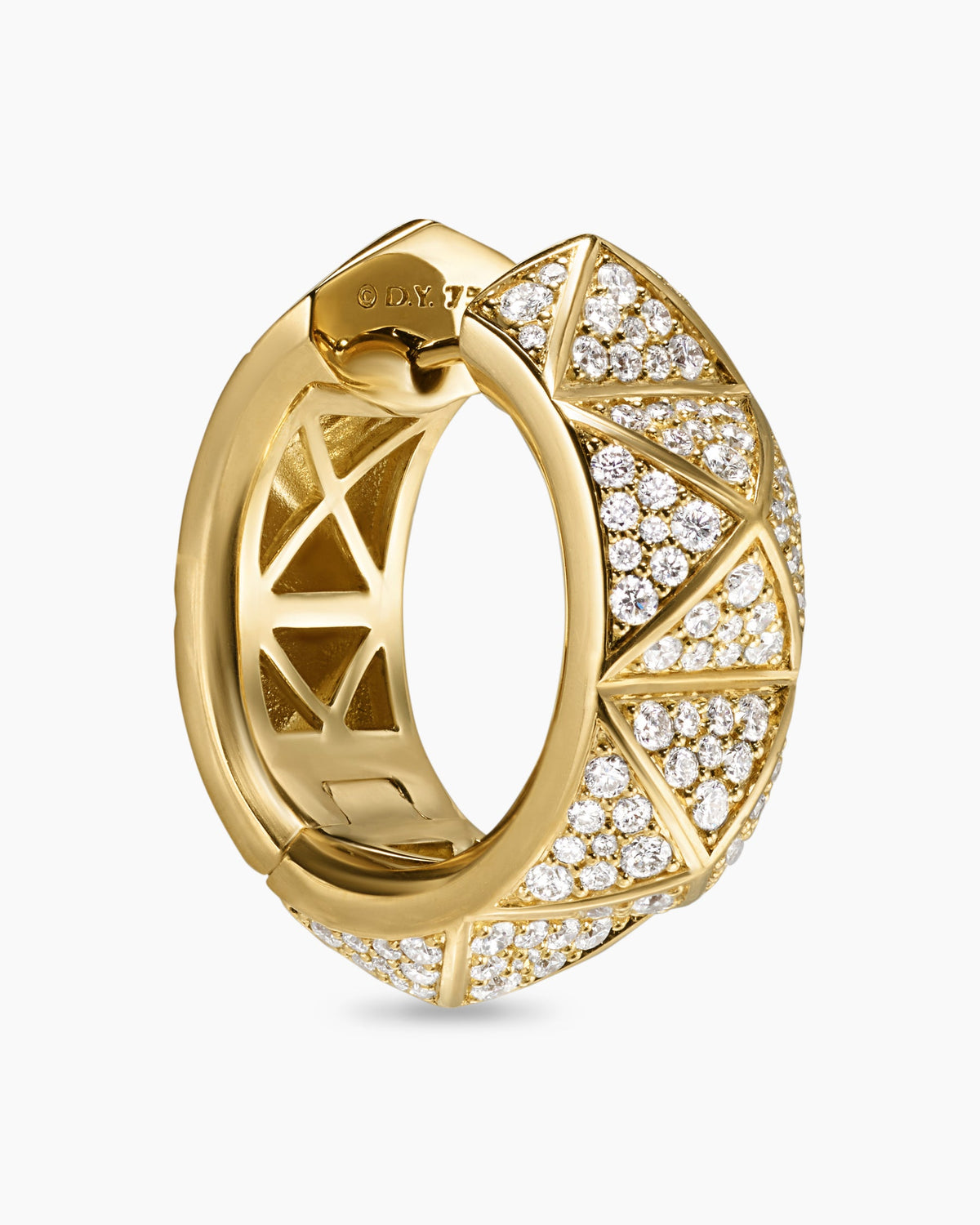David Yurman Pyramid Hoop Earrings David Yurman Women’s