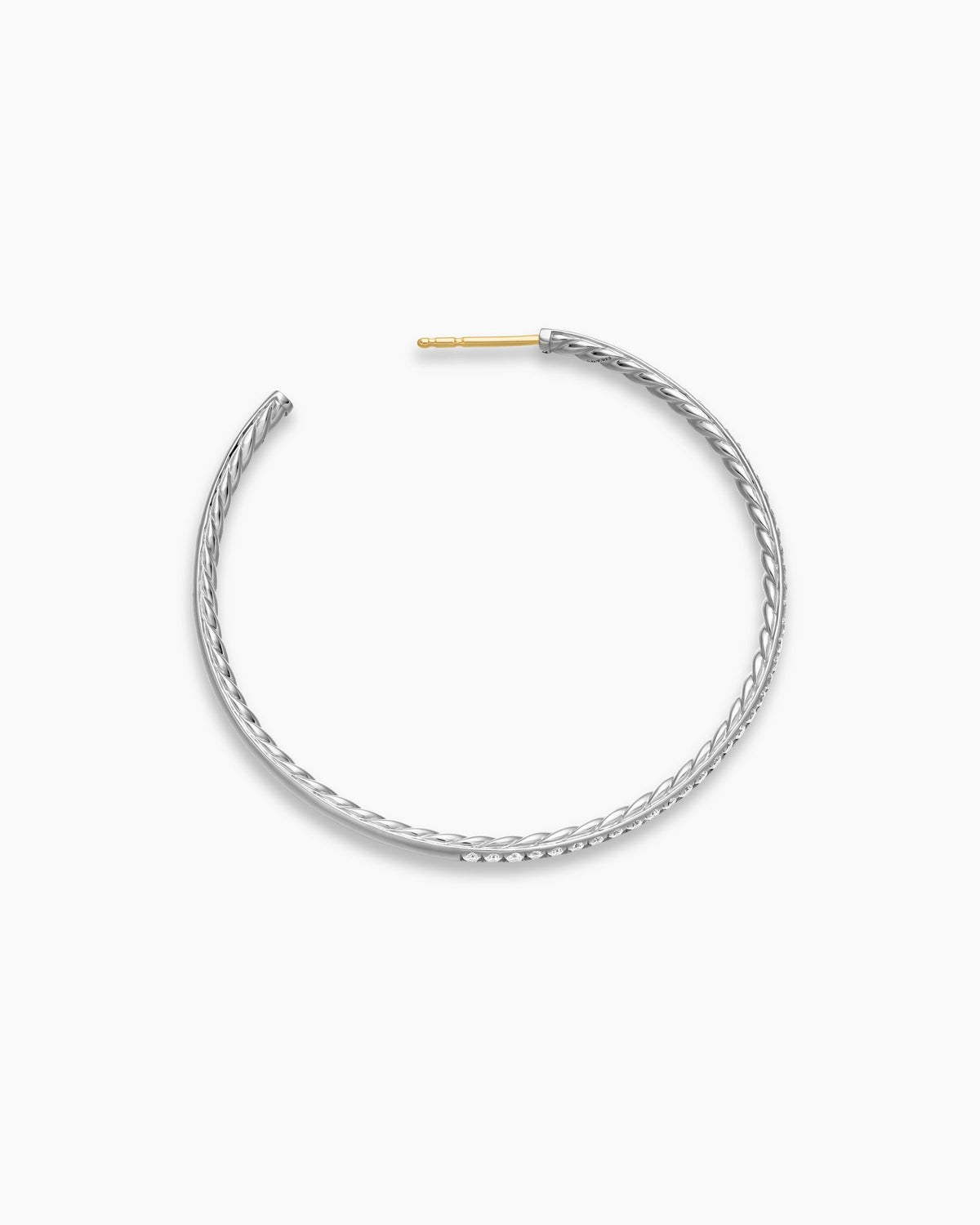David Yurman Pavé Hoop Earrings David Yurman Women’s