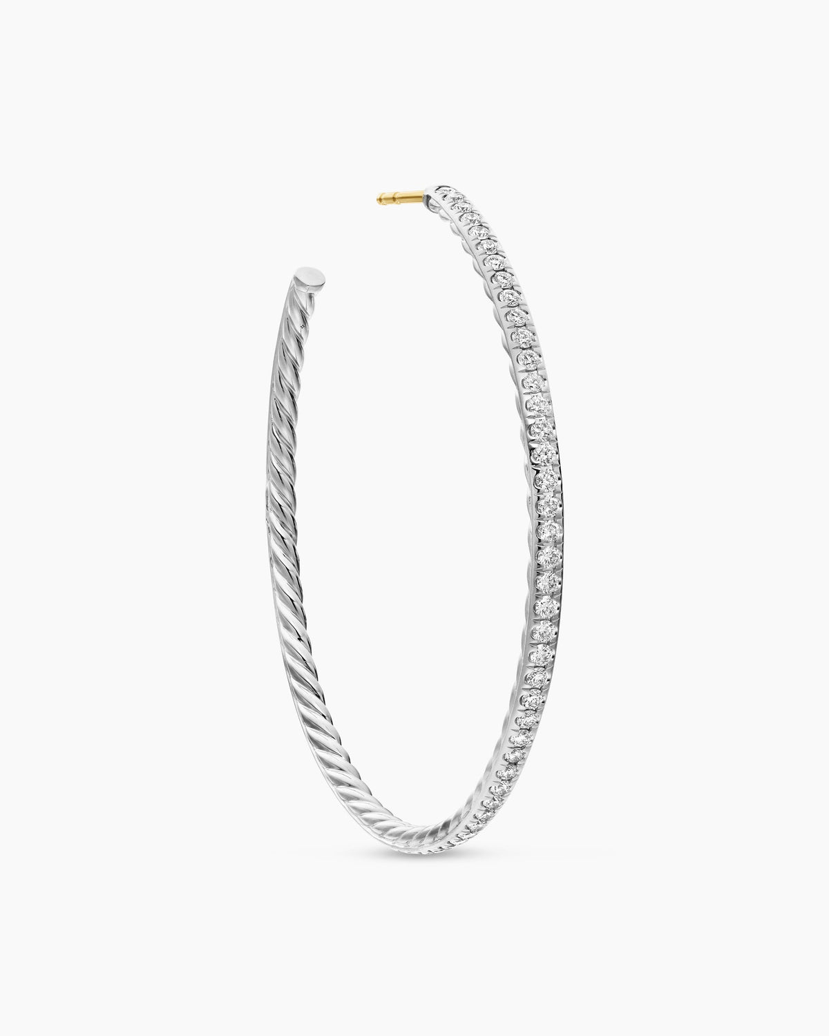 David Yurman Pavé Hoop Earrings David Yurman Women’s