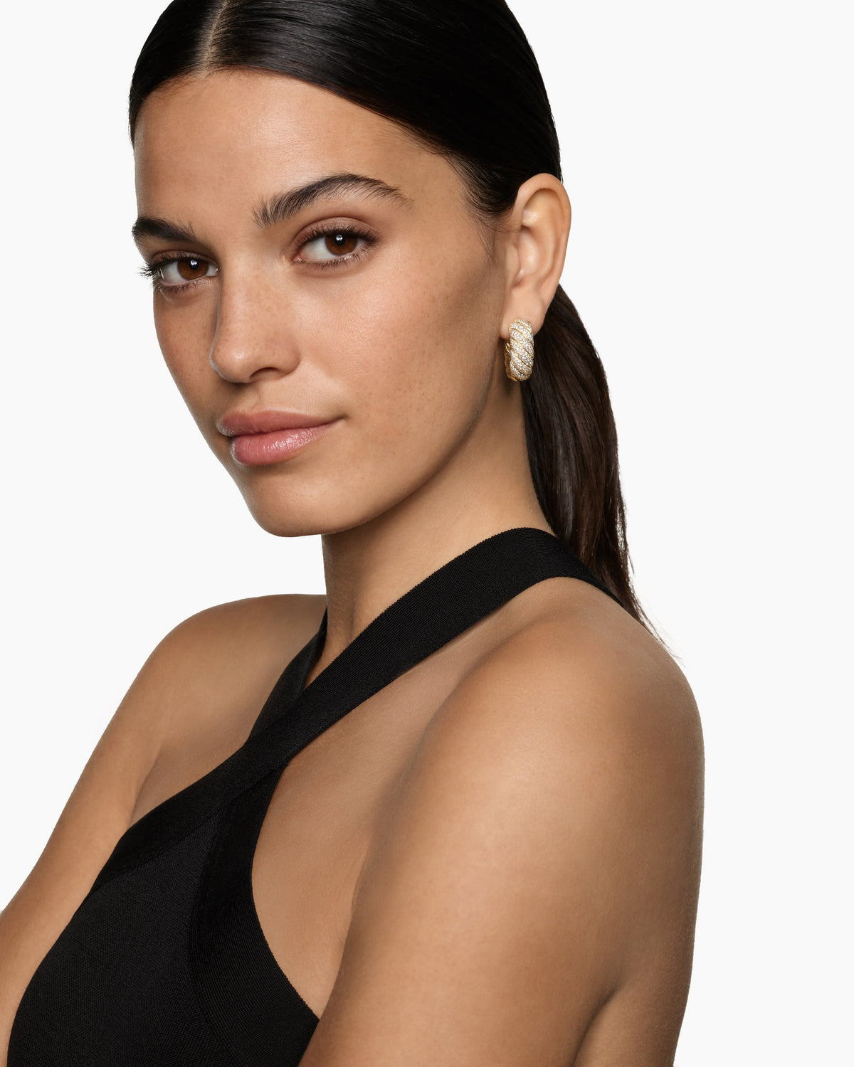 David Yurman Sculpted Cable Hoop Earrings David Yurman Women’s