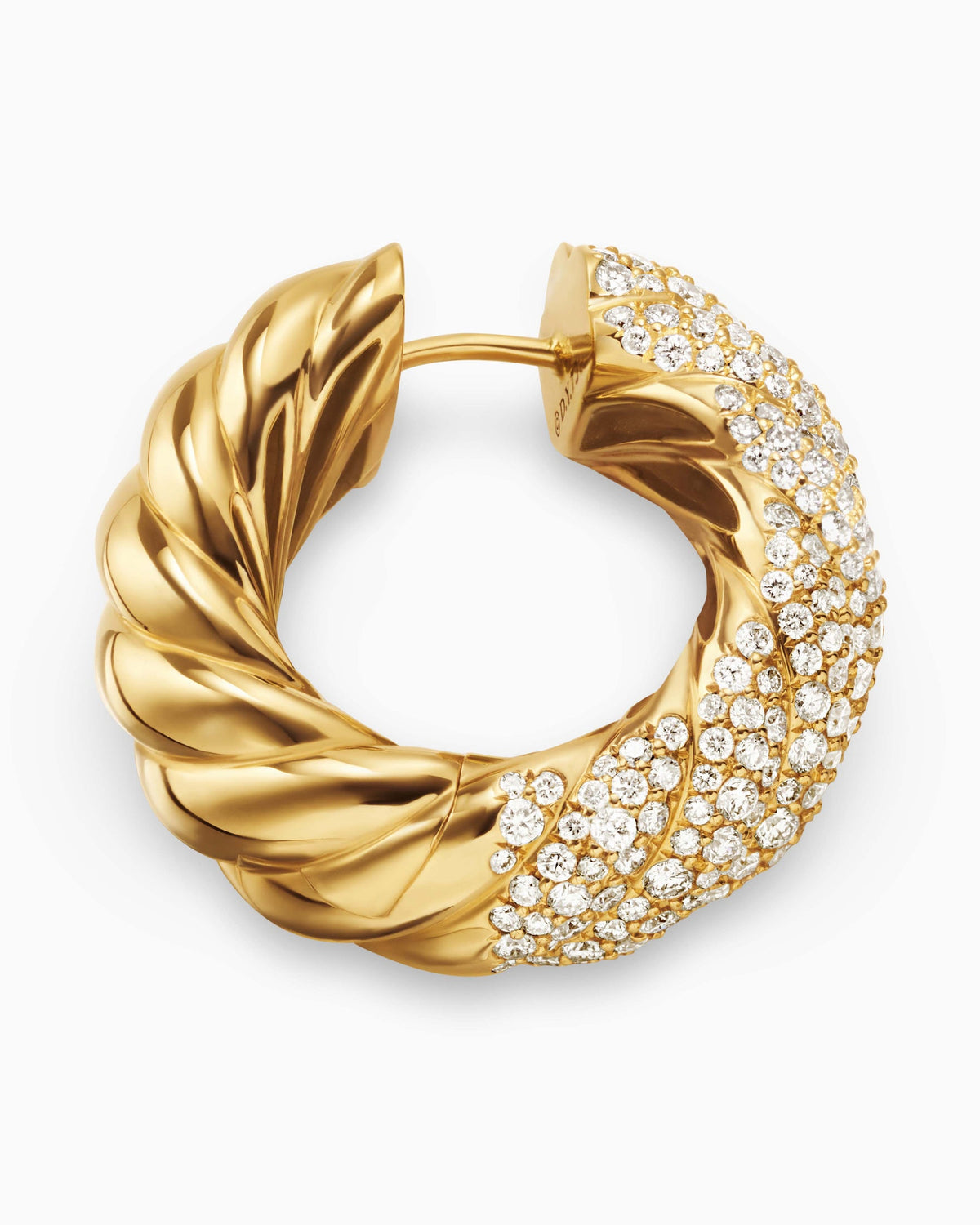 David Yurman Sculpted Cable Hoop Earrings David Yurman Women’s