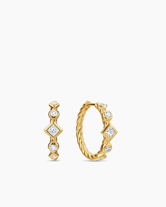 David Yurman Petite Modern Renaissance Hoop Earrings David Yurman Women’s