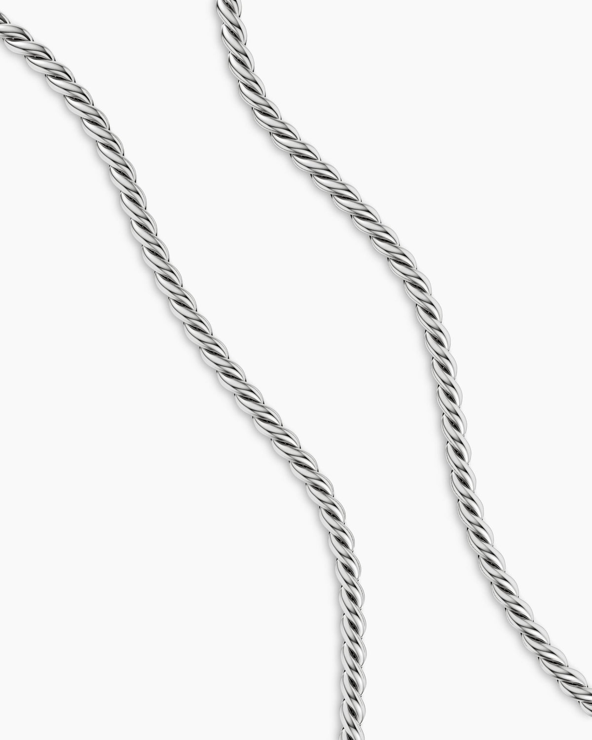 David Yurman Sculpted Cable Chain Necklace in Sterling Silver, 5.7mm David Yurman Women’s