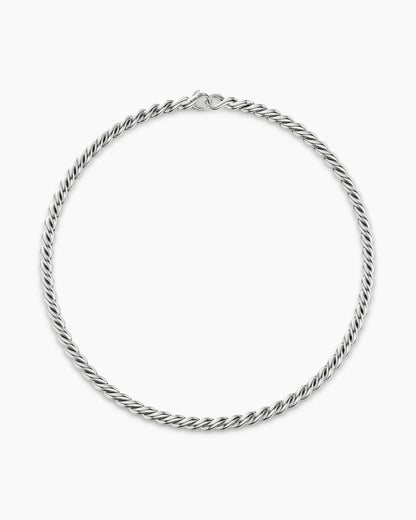 David Yurman Sculpted Cable Chain Necklace in Sterling Silver, 5.7mm David Yurman Women’s