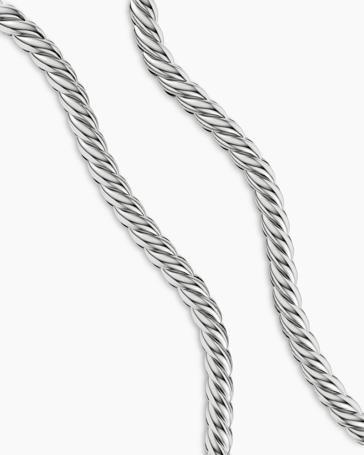 David Yurman Sculpted Cable Chain Necklace in Sterling Silver, 10mm David Yurman Women’s