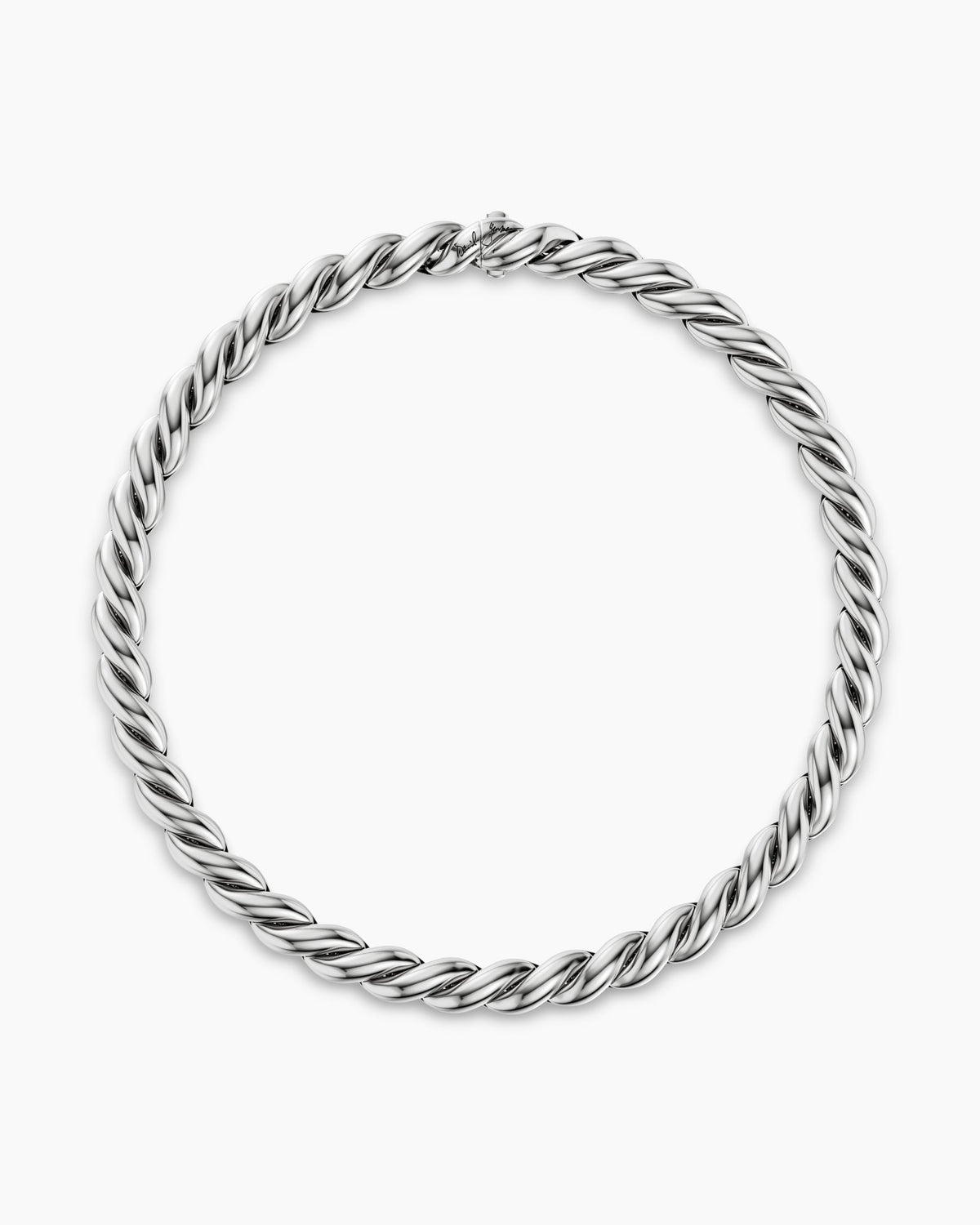David Yurman Sculpted Cable Chain Necklace in Sterling Silver, 10mm David Yurman Women’s