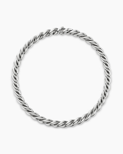 David Yurman Sculpted Cable Chain Necklace in Sterling Silver, 10mm David Yurman Women’s