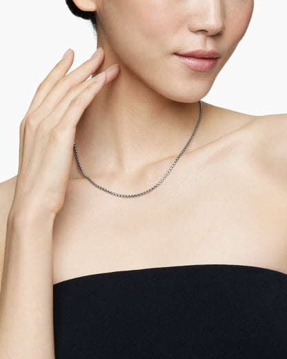 David Yurman Box Chain Necklace David Yurman Women’s