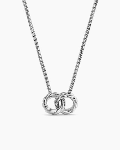 David Yurman Sculpted Cable Linked Necklace in Sterling Silver, 9.2mm David Yurman Women’s