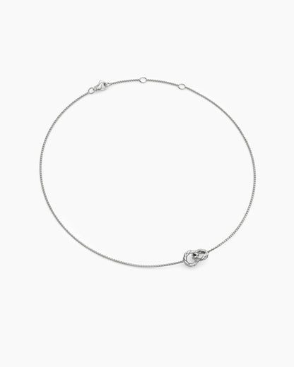 David Yurman Sculpted Cable Linked Necklace in Sterling Silver, 9.2mm David Yurman Women’s