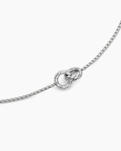 David Yurman Sculpted Cable Linked Necklace in Sterling Silver, 9.2mm David Yurman Women’s