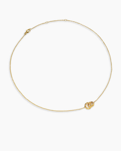 David Yurman Sculpted Cable Linked Necklace in 18K Yellow Gold, 9.2mm David Yurman Women’s