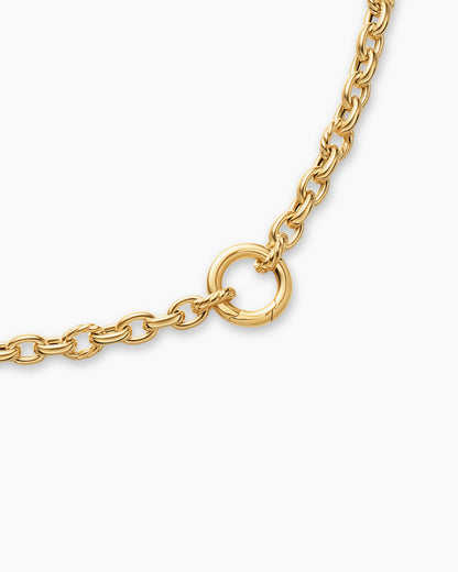David Yurman DY Mercer Petite Chain Necklace in 18K Yellow Gold, 4.5mm David Yurman Women’s