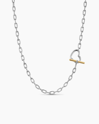 David Yurman DY Madison Heart Toggle Chain Necklace David Yurman Women’s