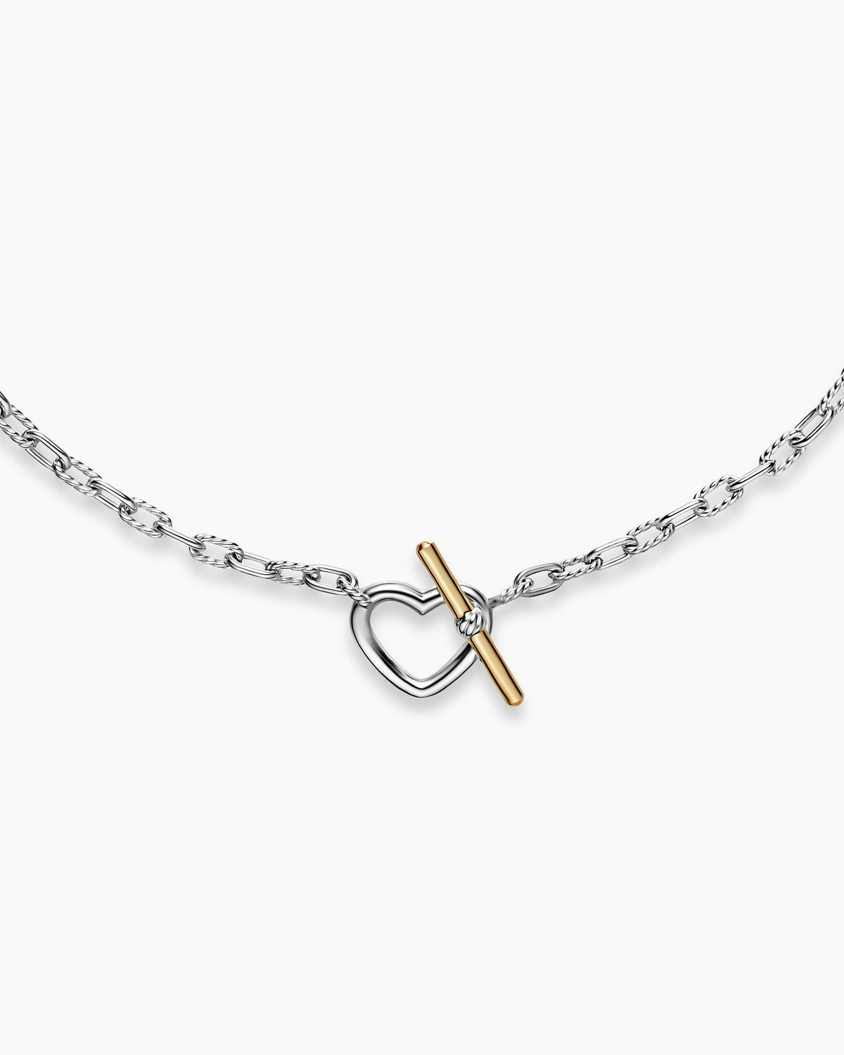 David Yurman DY Madison Heart Toggle Chain Necklace David Yurman Women’s